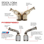 Fabspeed Audi RS6 / RS7 (C8) Sport Cat Downpipes (2019+)